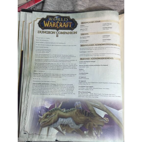 World of Warcraft Dungeon Companion II Book by H Leigh Davis Paperback 2007 - Picture 7 of 9